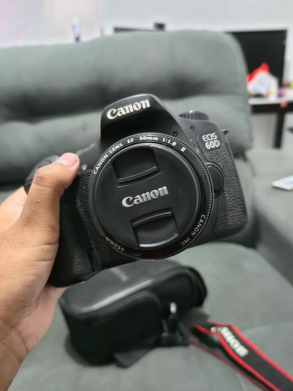 Canon EOS 60D + 2 Lentes + Acessórios - Foto 3