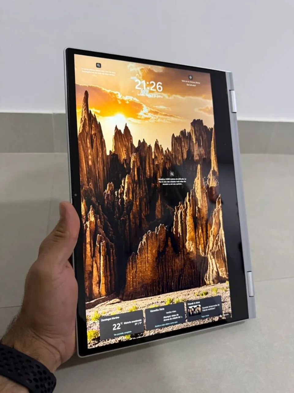 PRECAO Notebook Dell 2-in-1 | i7 | 8gb | 480gb ssd - Foto 3