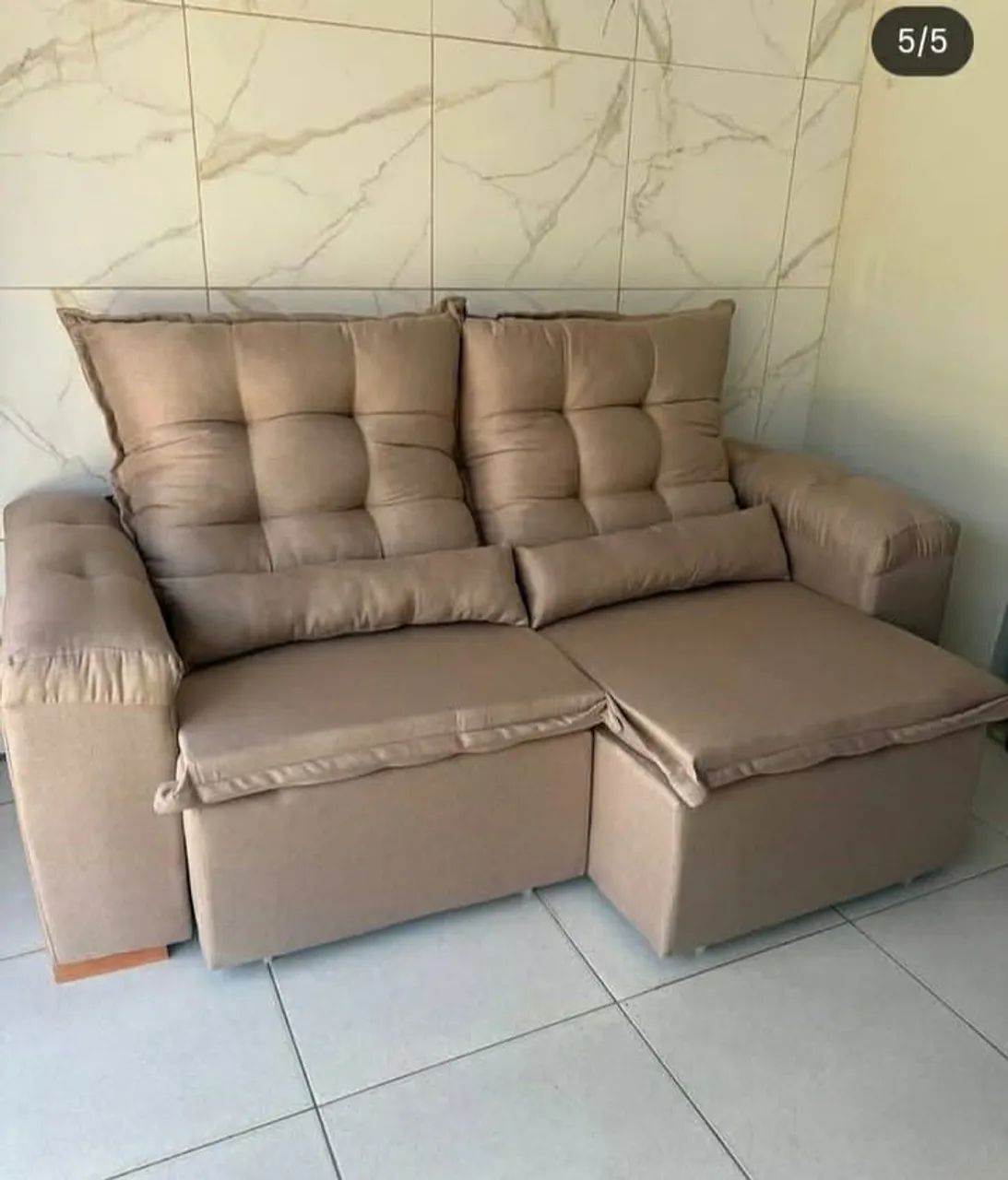 Sofá retrátil de luxo  - Foto 3