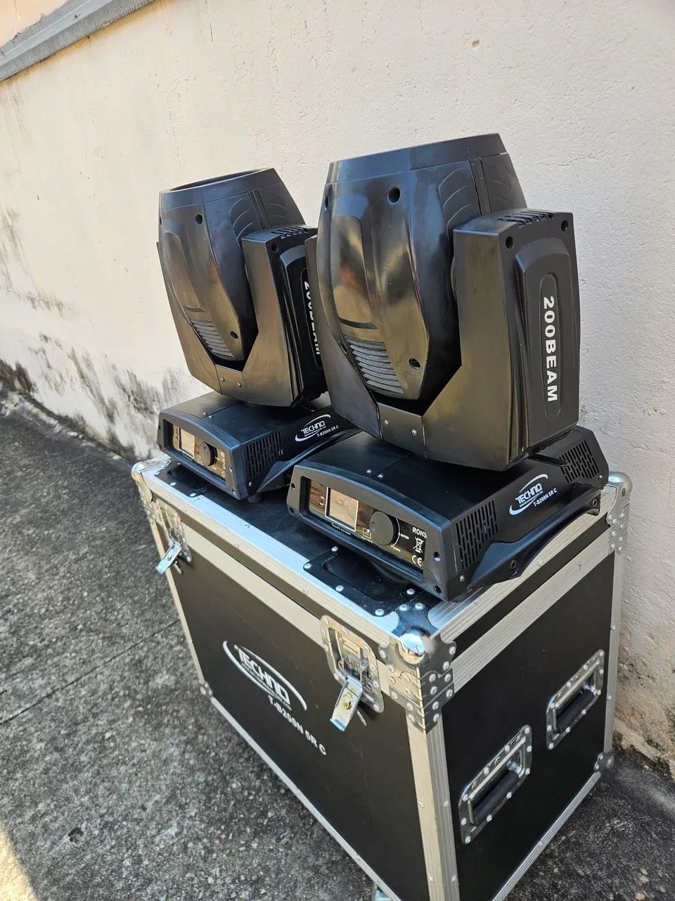Iluminação profissional Moving Bean com case