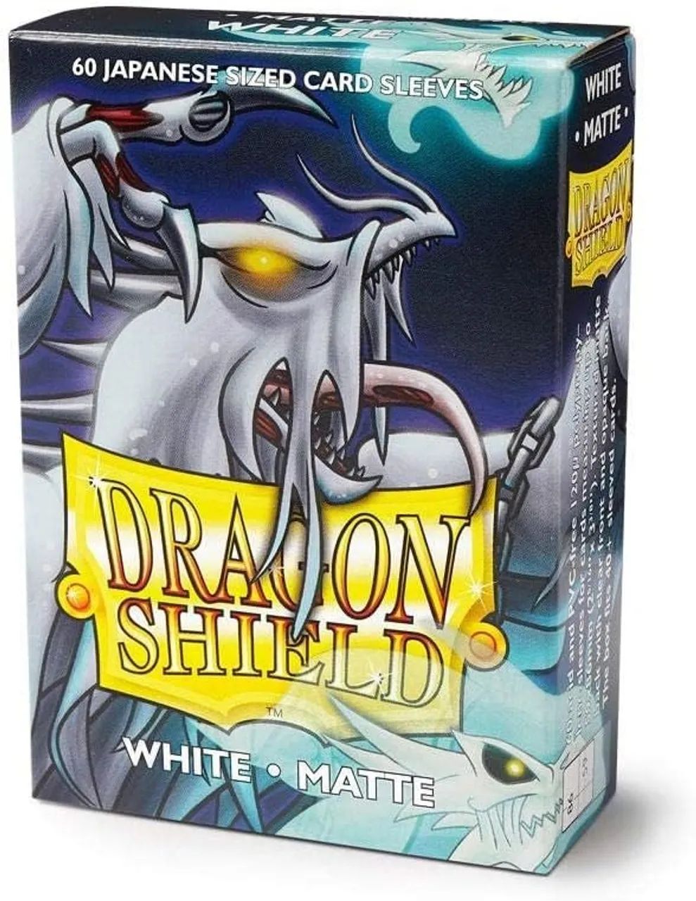 Dragon Shield Matte Mini Japanese White 60 ct
