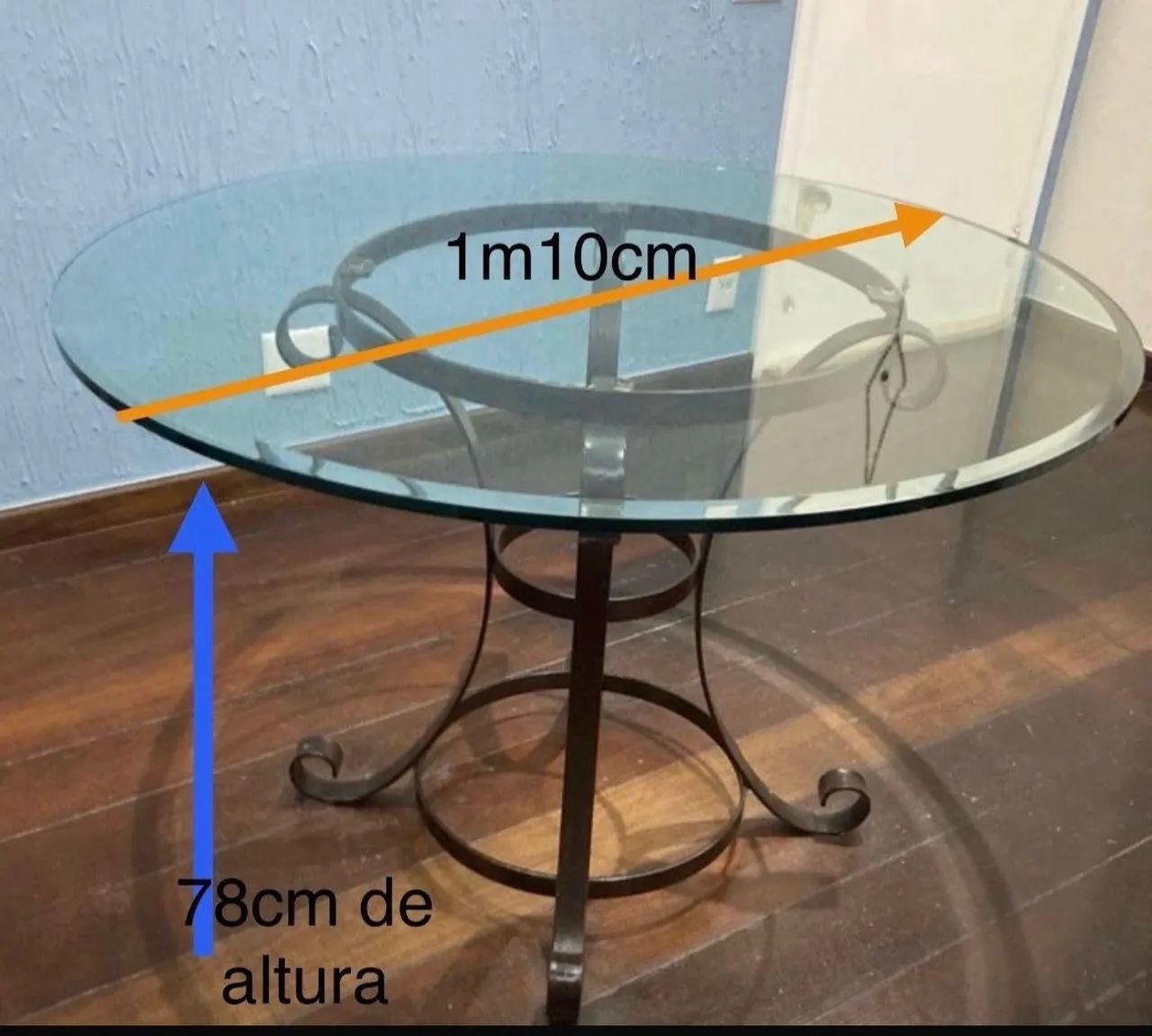 Mesa de vidro