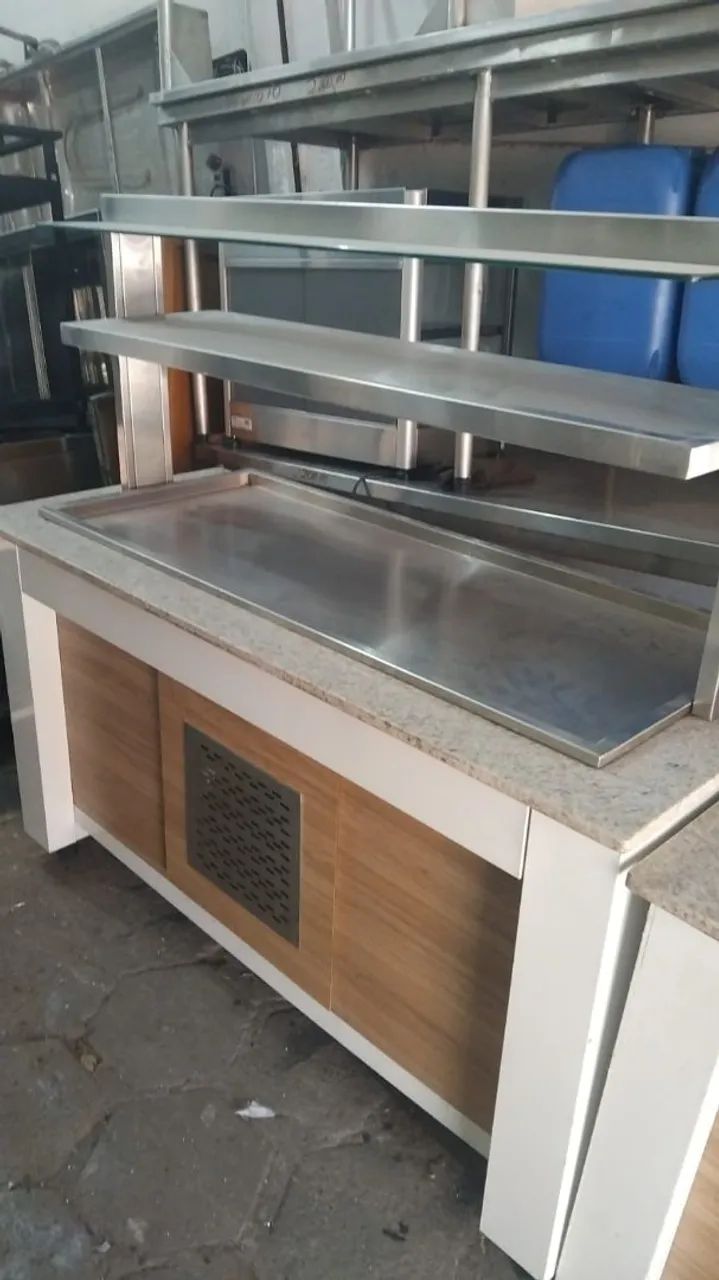 Conjunto buffet self-service quente e frio  - Foto 3
