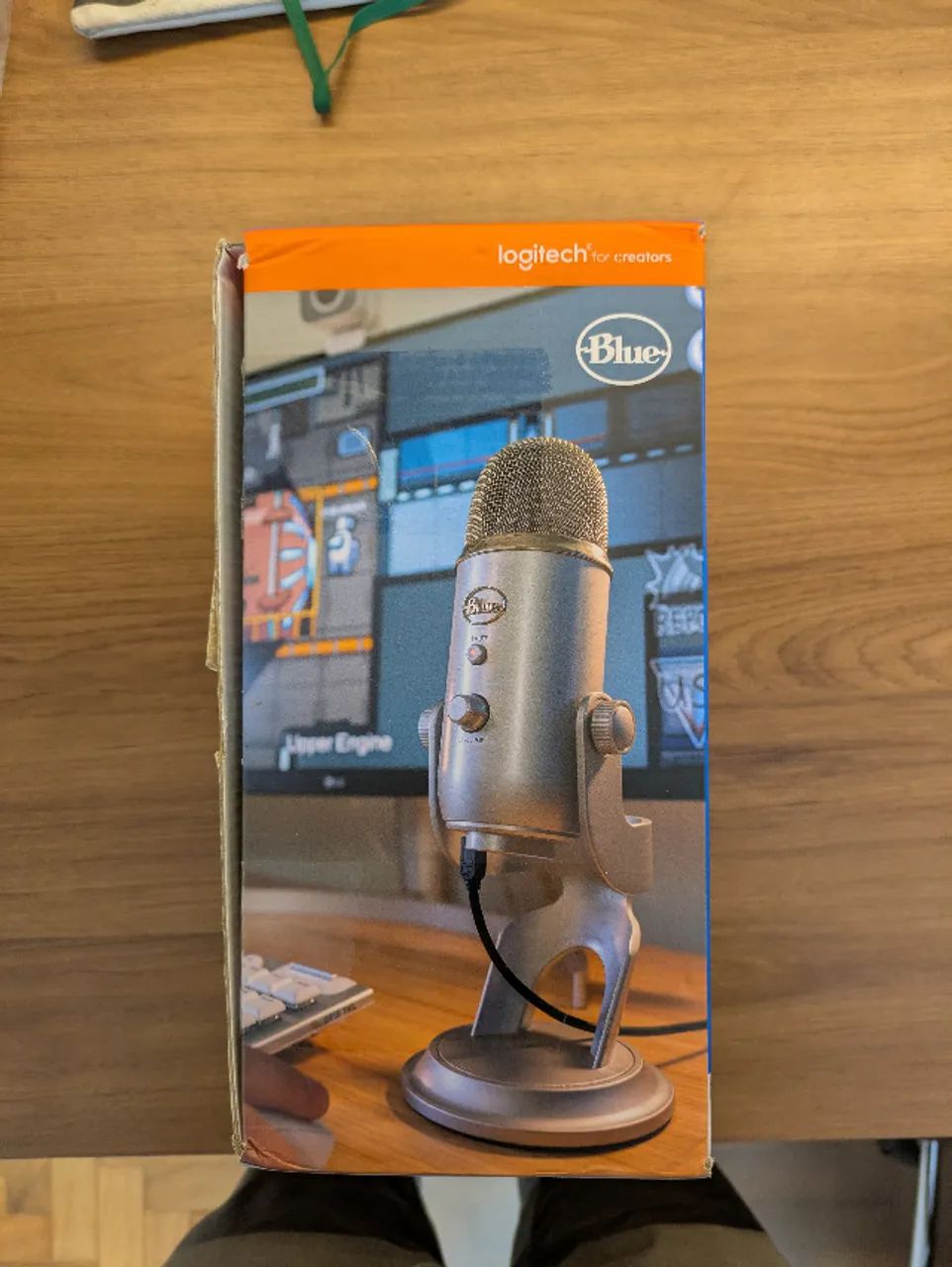 microfone logitech blue yeti usb - Foto 4