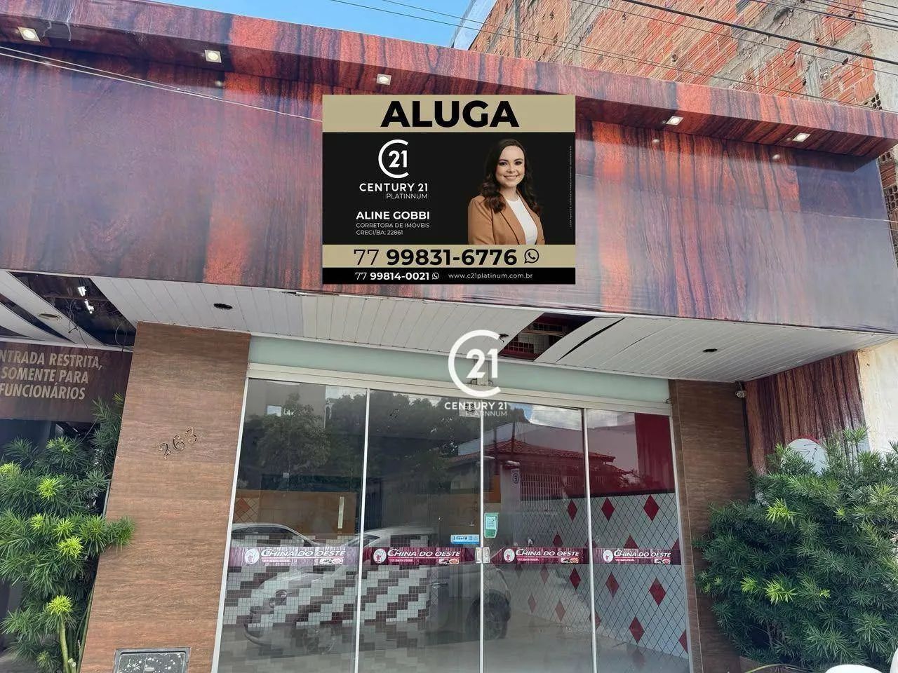Ponto comercial para locação  Centro