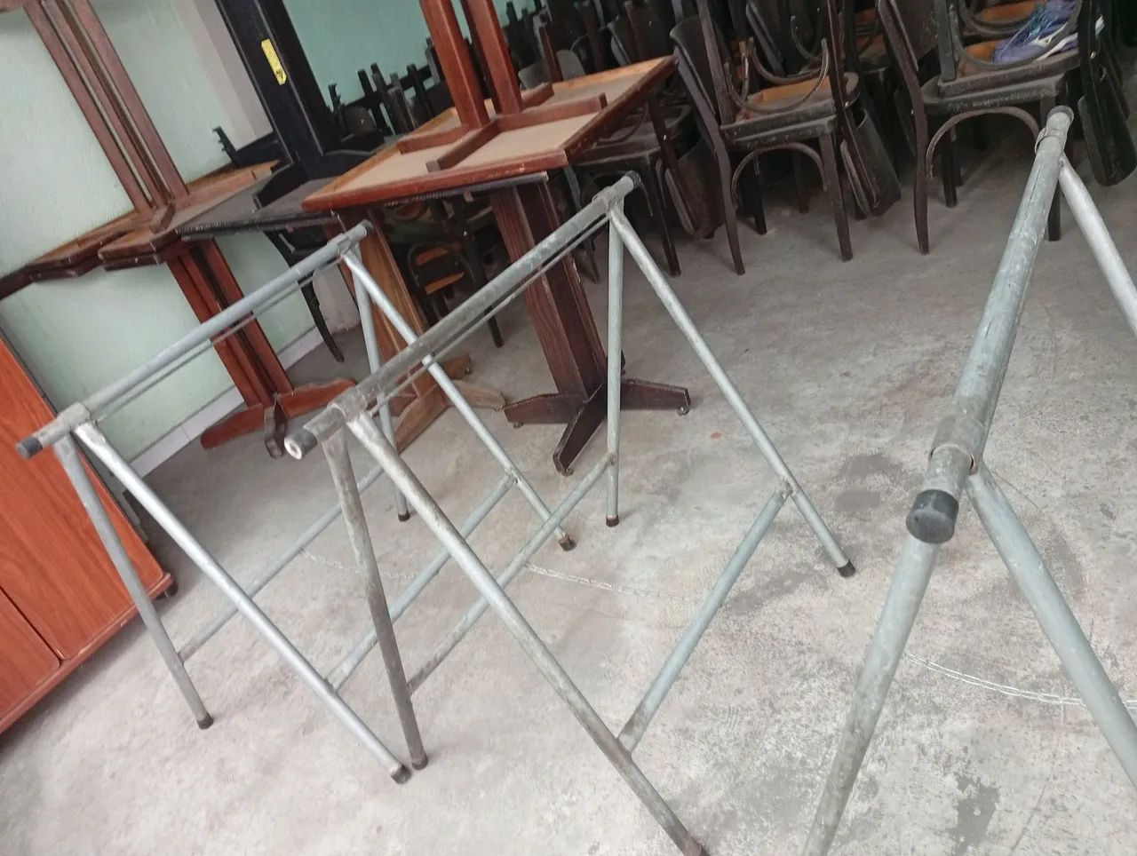 Cavalete de ferro (aço galvanizado)