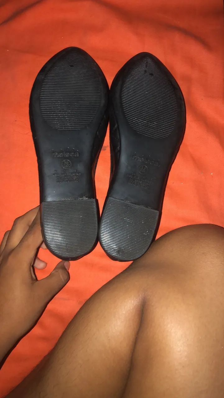 Sapatilha moleca preta,tamanho 38 - Foto 2