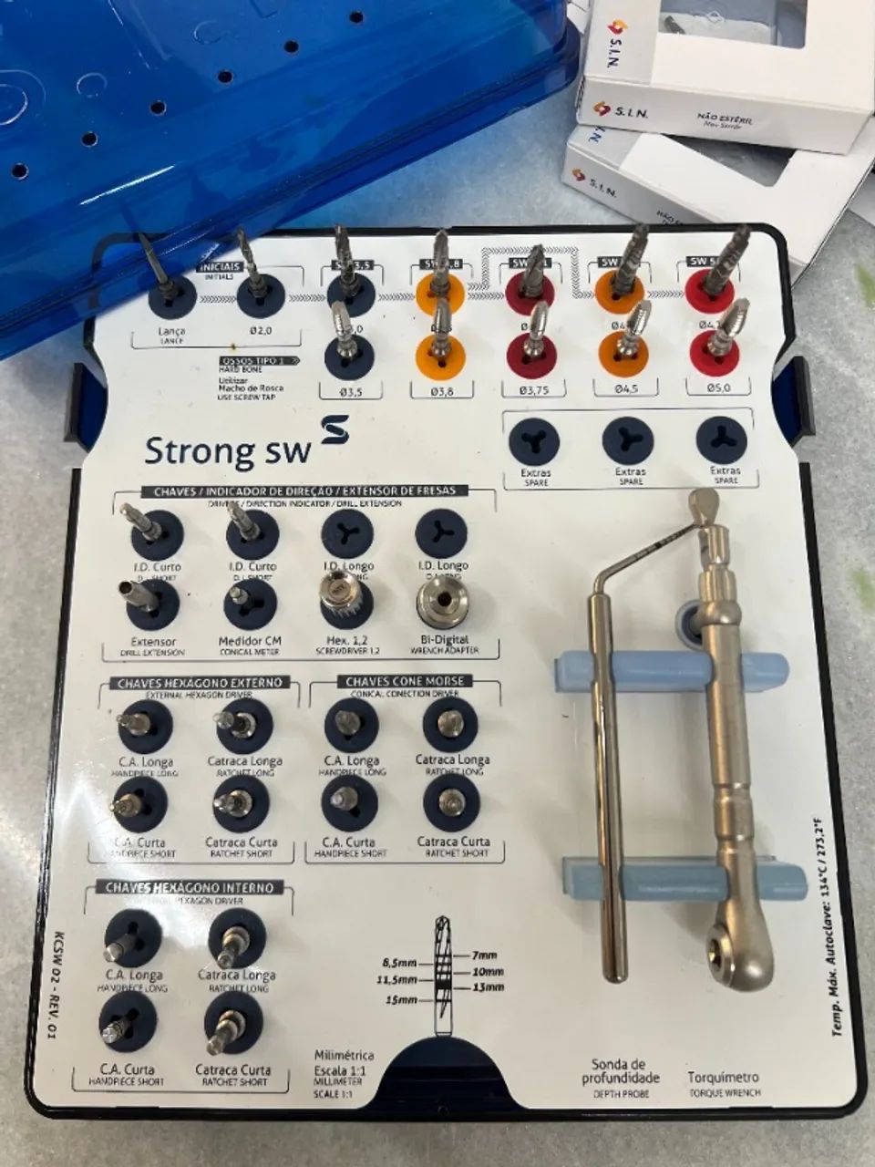 Kit para instalação de implantes - Foto 2