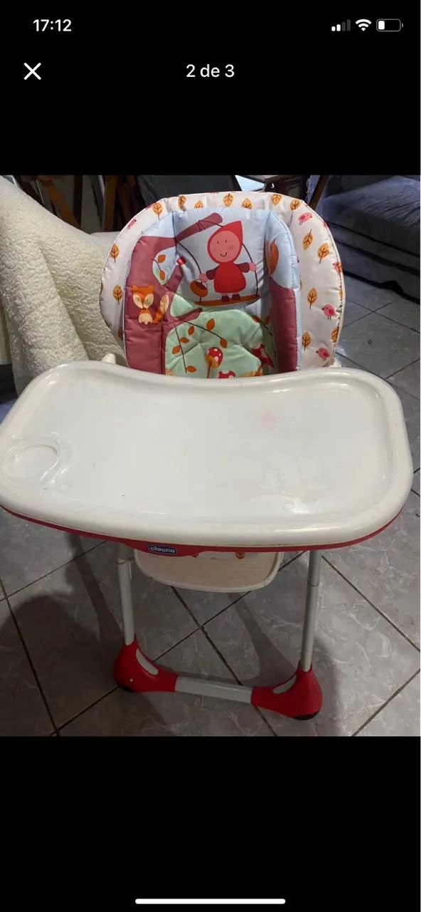 Cadeira alimentação  - Foto 2