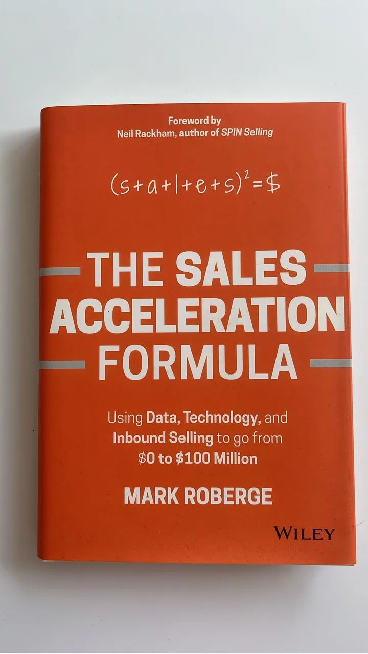Livro Sales Acceleration Formula 