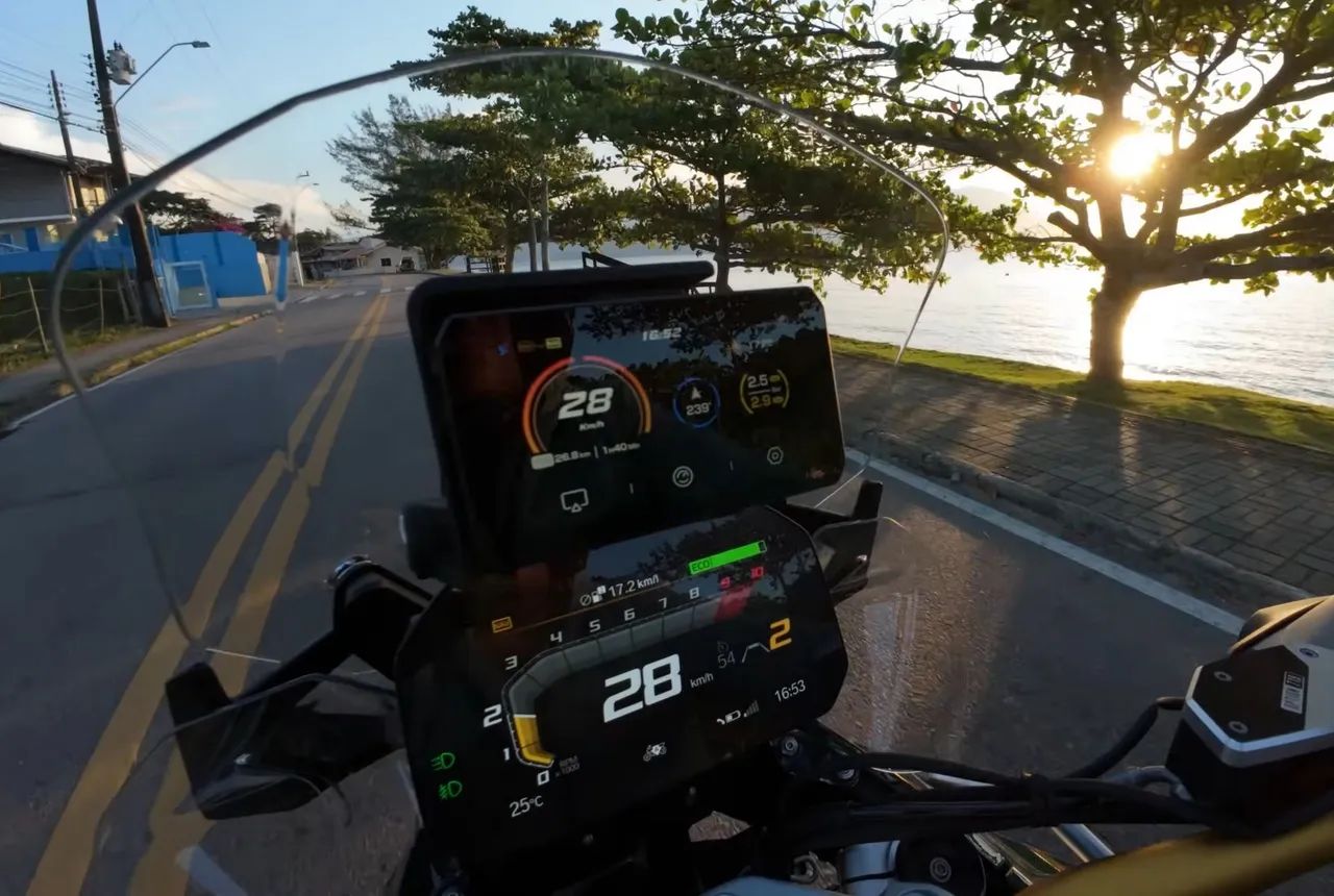 Multimídia Chigee AIO-5 - BMW R1300GS - Foto 2