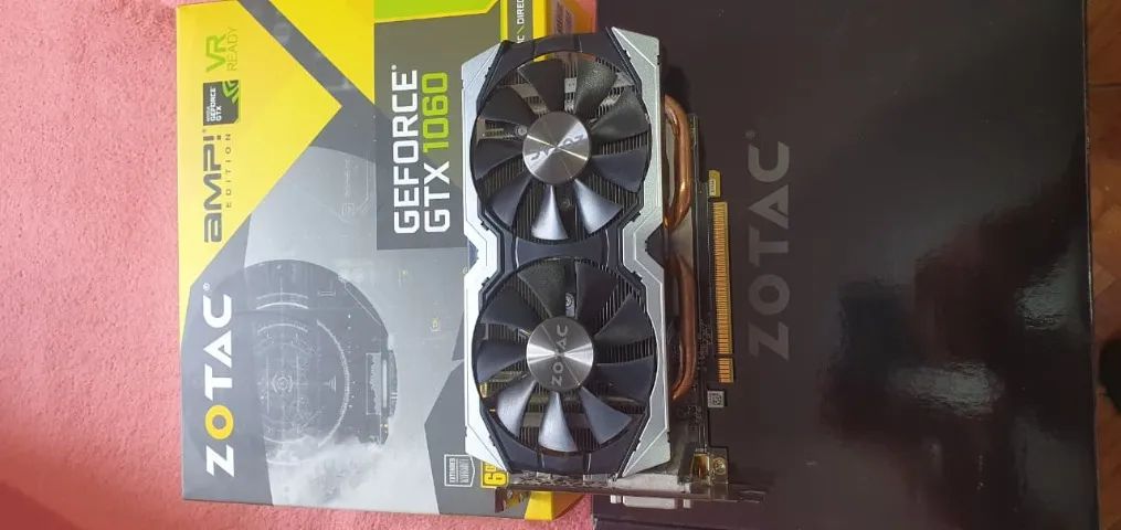 Placa de vídeo GTX 1060 6GB Zotac