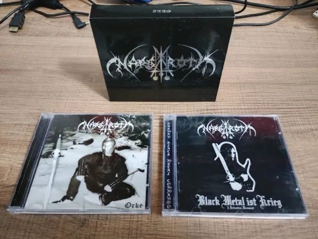 Box Set Nargaroth Orke 2 Cds Black Metal Ist Krieg