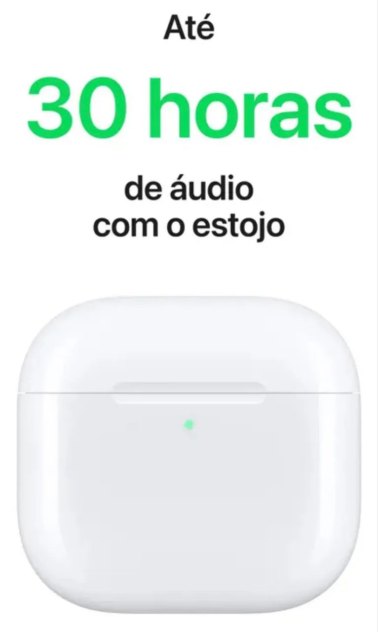 FONE APPLE AIRPODS 4ª ORIGINAL NOVO - Foto 3