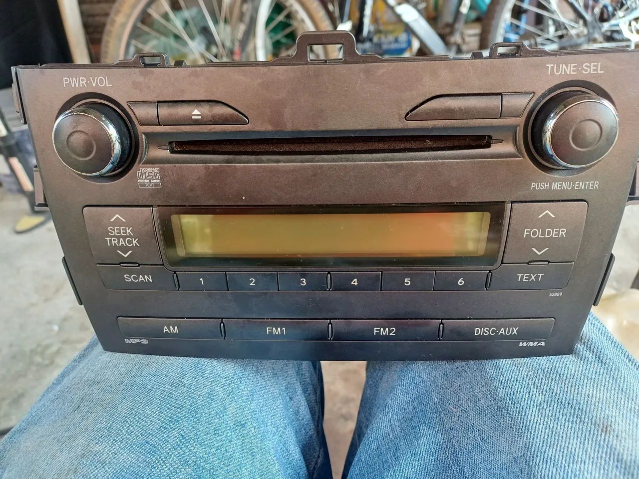 Rádio original do corola 