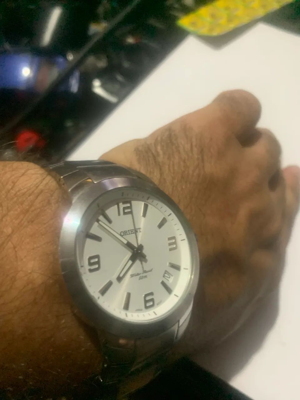 relógio Orient na imagem é o modelo masculino MBSS1297 - Foto 2