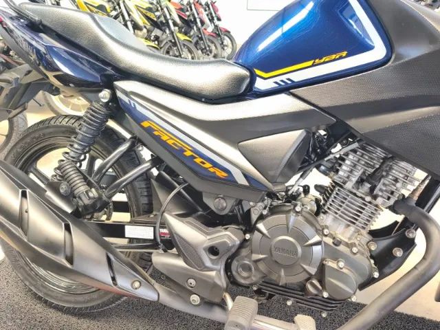 YAMAHA YBR 150 FACTOR ED 2024 AZUL - Foto 4