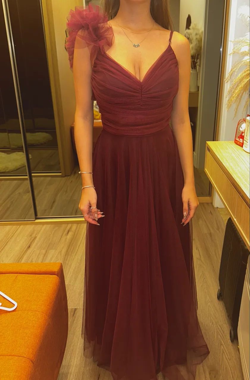 Vestido marsala  - Foto 3