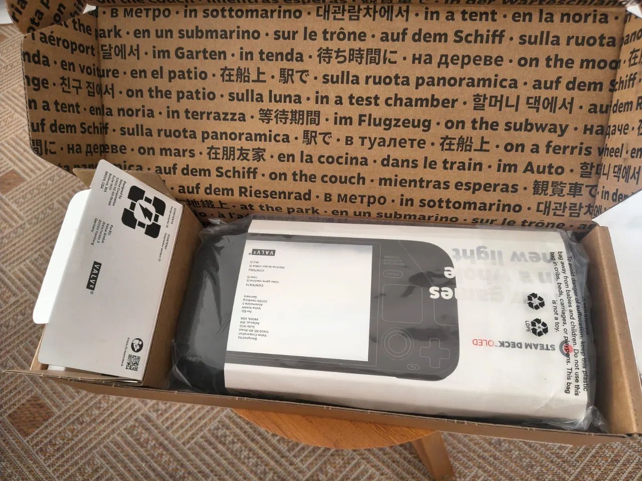 Console SteamDeck OLED 512 GB + 1TB - Foto 3
