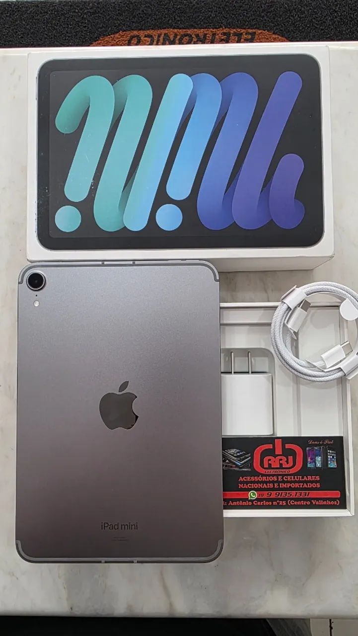 iPad Mini 7 LTE e WI-FI 8.3" 128GB Garantia Apple  - Foto 3