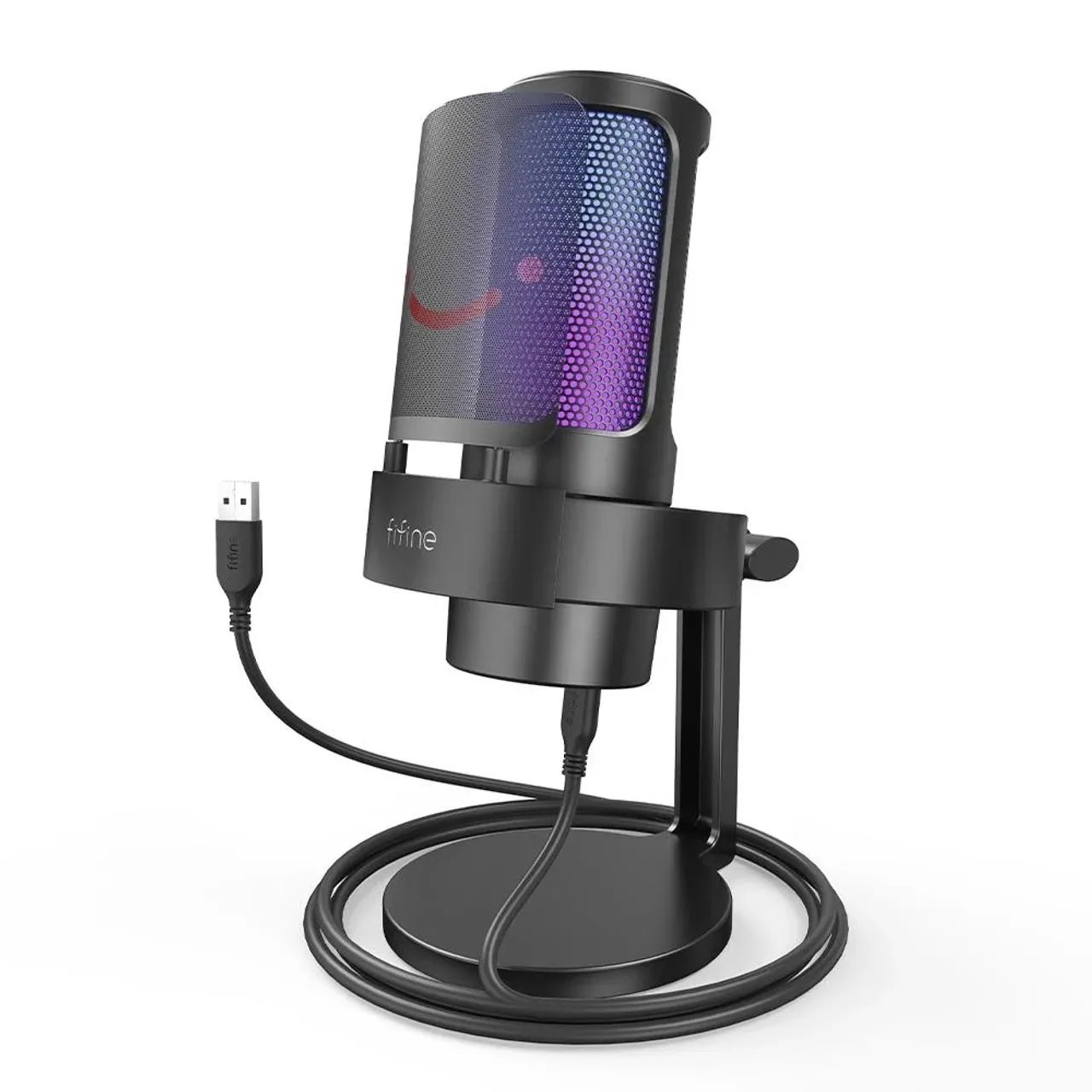 Microfone condensador de mesa Fifine 