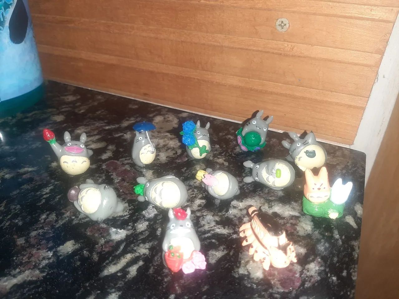 Coleção 12 miniatura totoro - Foto 4