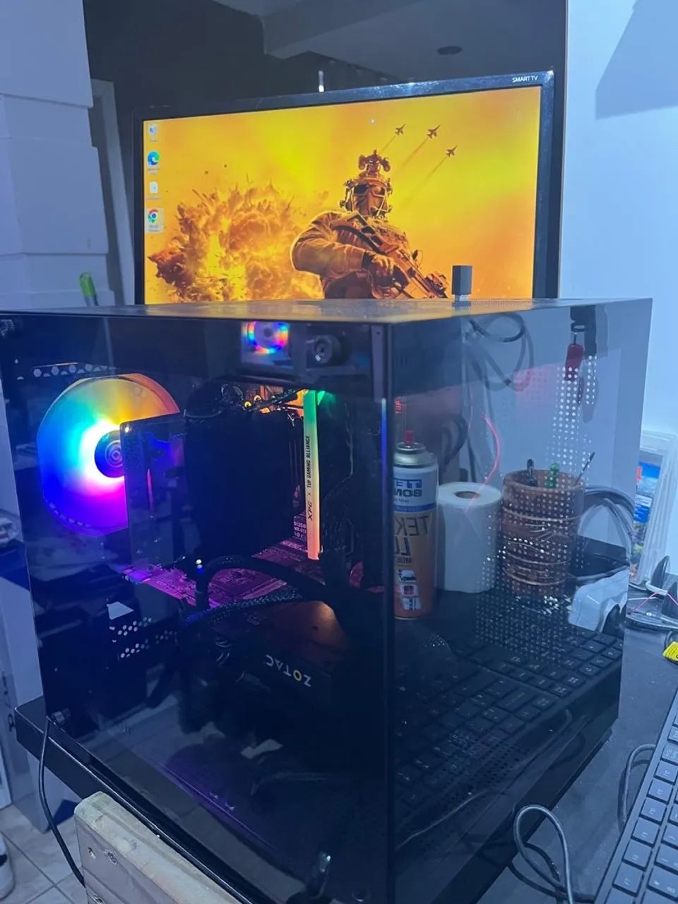 Pc gamer novo , aceito trocas e ofertas , chama !