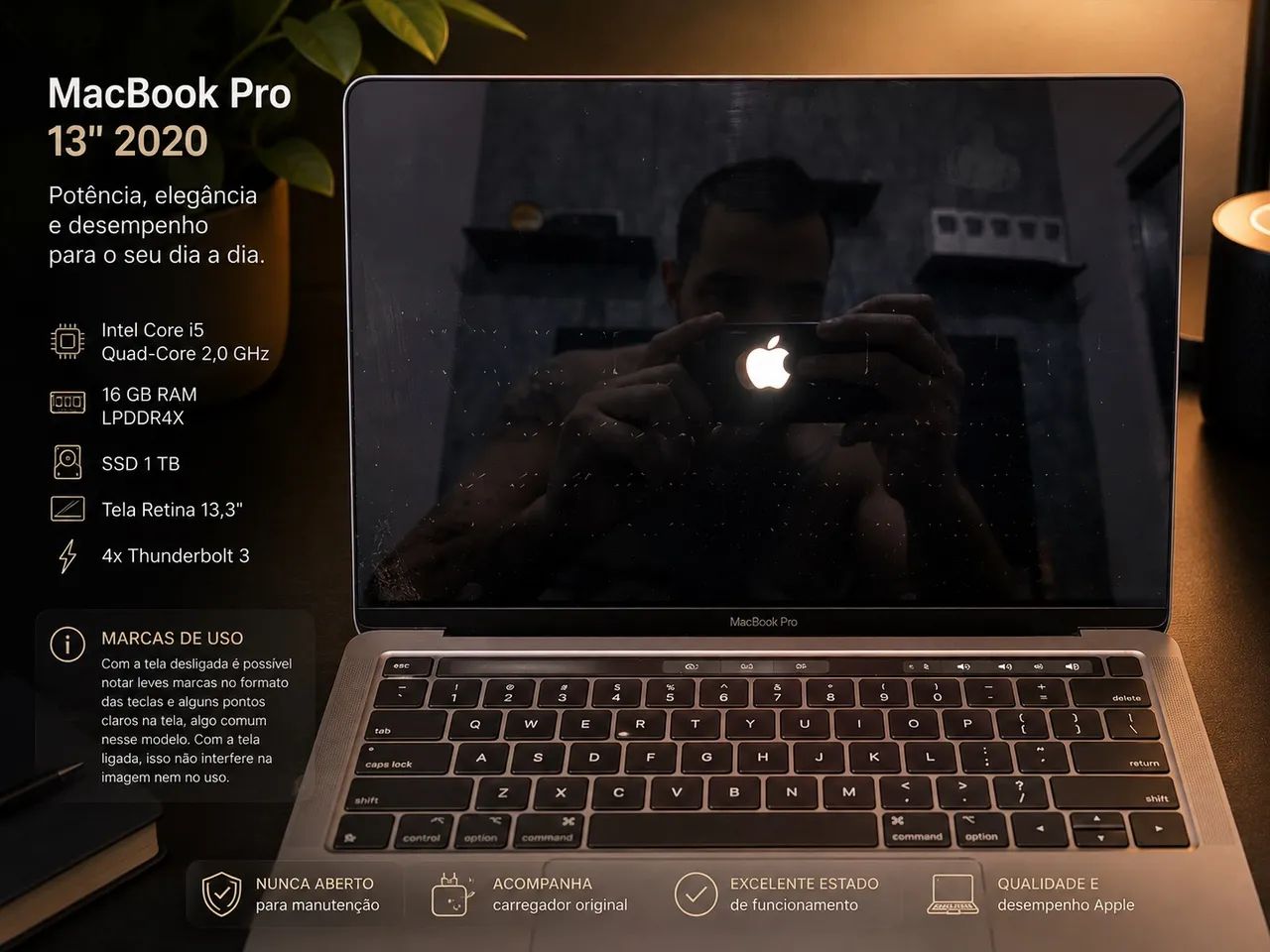 MacBook Pro 13? 2020 | Intel Core i5 | 16 GB RAM | SSD 1 TB - Foto 2