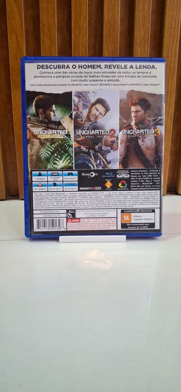 UNCHARTED COLLECTION PLAYSTATION 4 - Foto 2