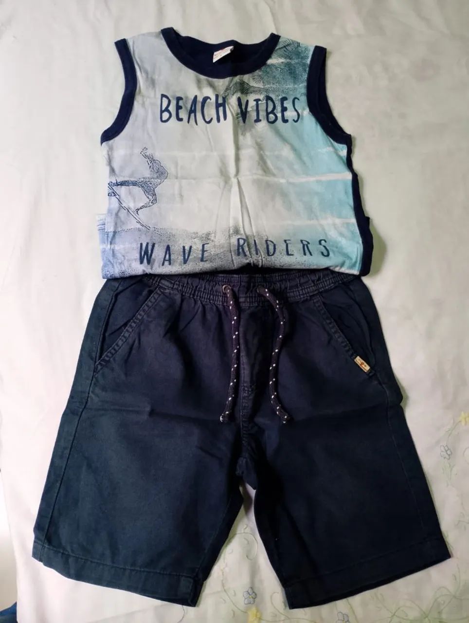 Lote roupa masculina tamanho 06 - Foto 2
