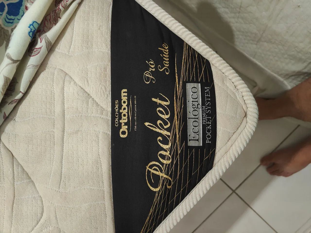 Vende cama King ortobom 