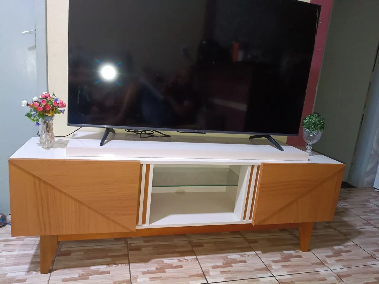 Rack, semi-novo sem avarias, medindo 1,60 perfeito  - Foto 2