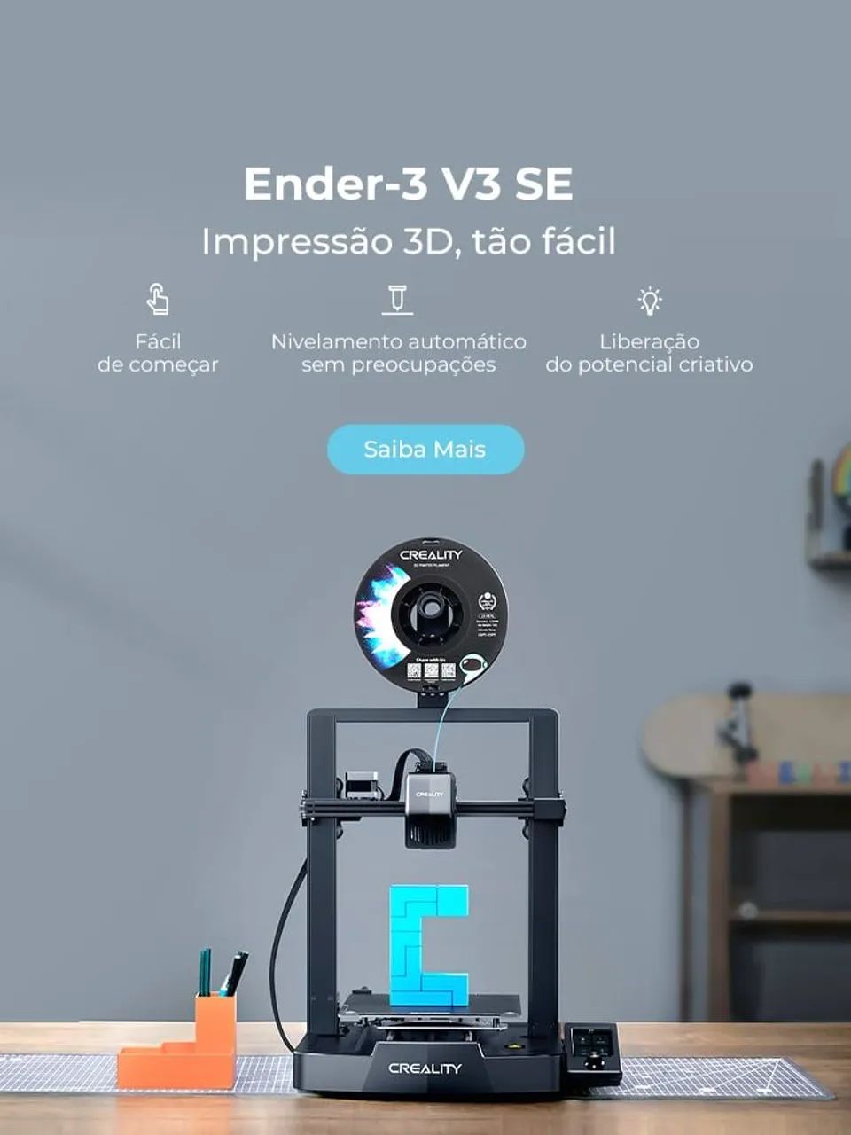  IMPRESSORA 3D CREALITY ENDER 3 V3 SE  - Foto 2