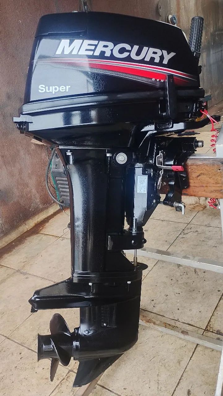 Motor Mercury super 15hp ano 2023 - Foto 2