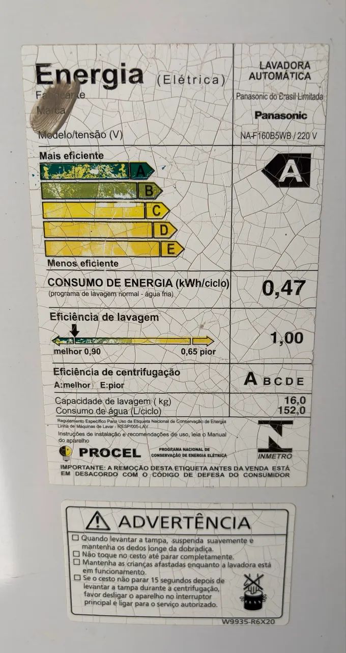 Vendo máquina de lavar roupa Panasonic  - Foto 3
