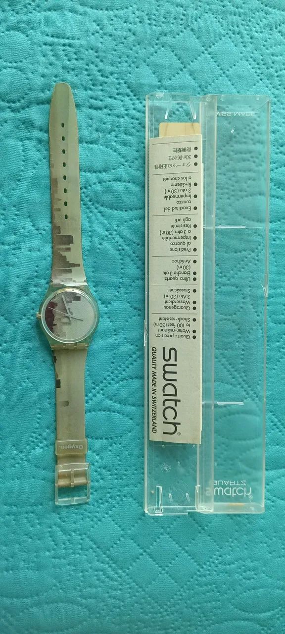 Relógio analógico Swatch Oxygen - Foto 3