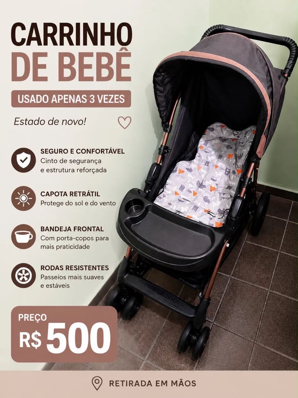 Carrinho de bebê 