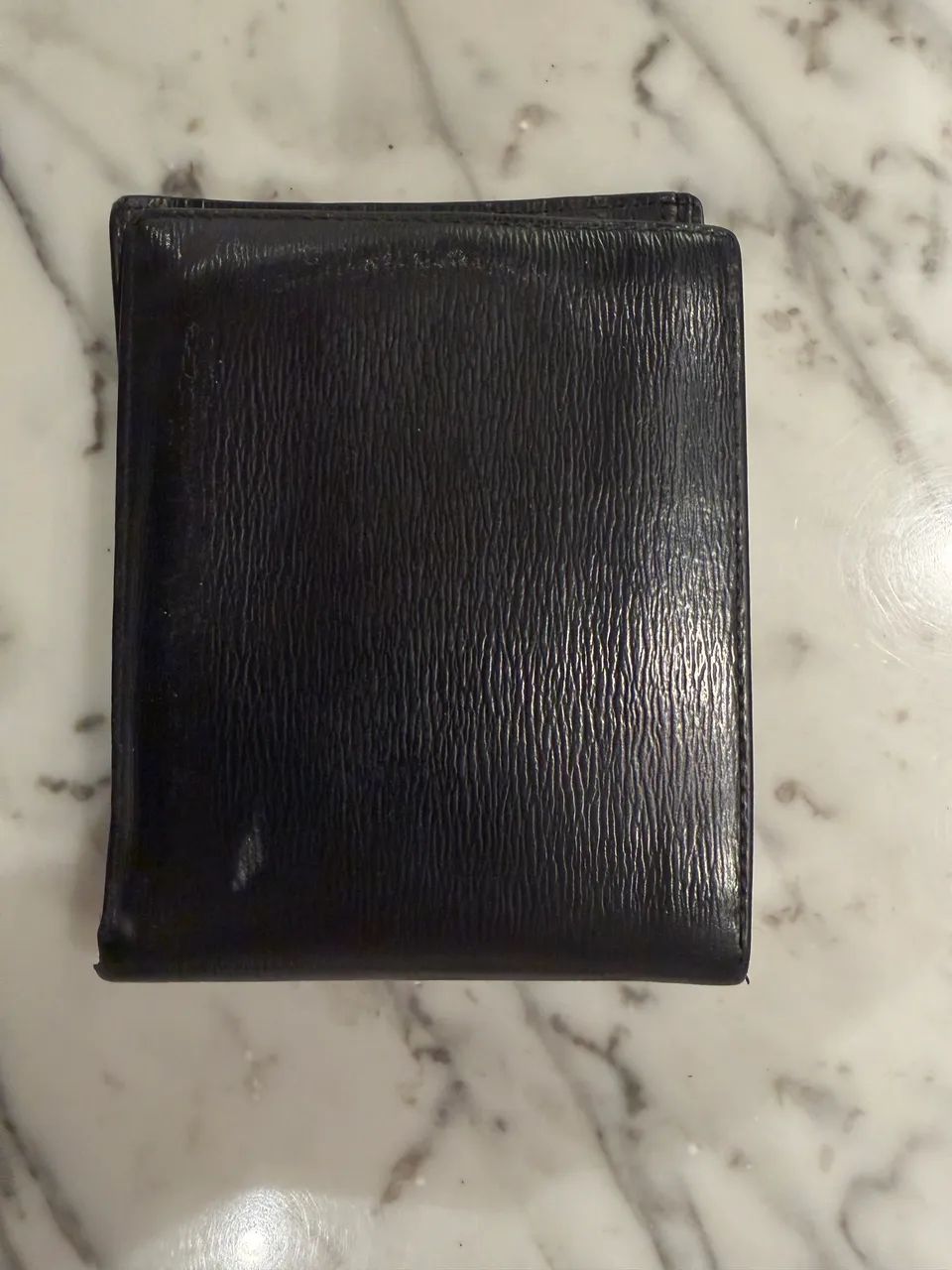 Carteira Montblanc em couro preto, modelo bifold, ORIGINAL! - Foto 4