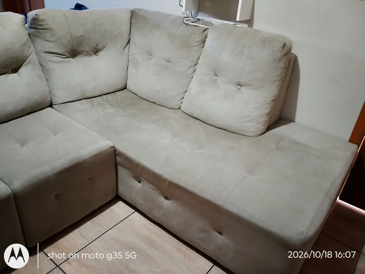 Sofá de canto 