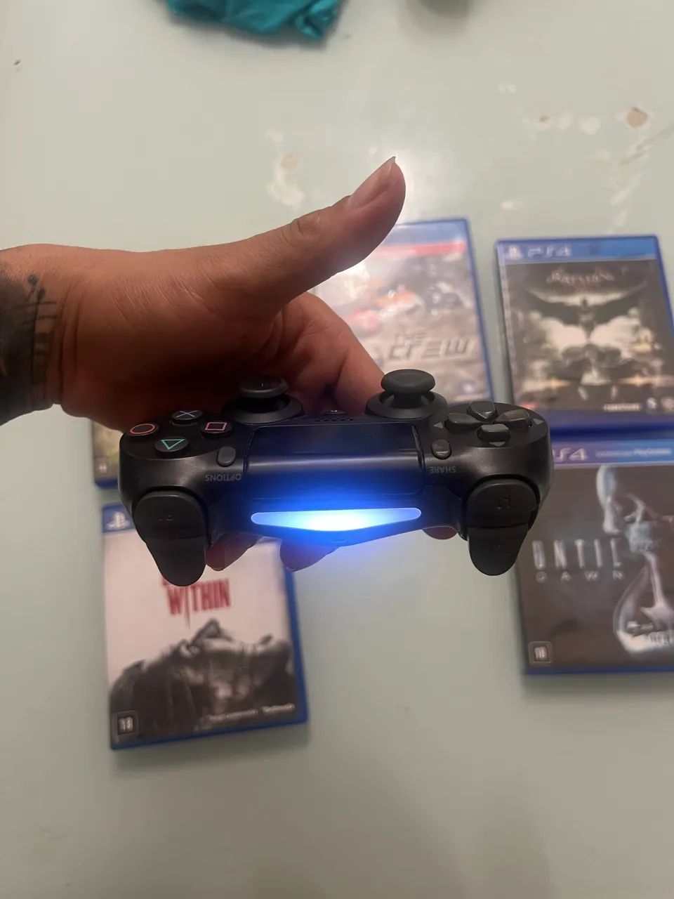 Ps4 jogos e controle original  - Foto 4