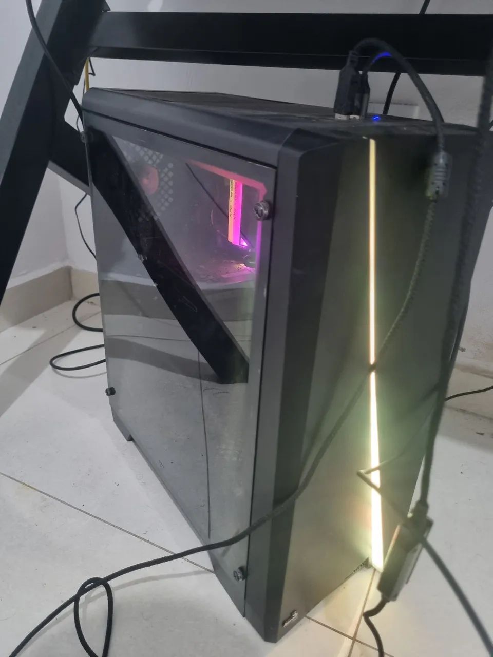 PC GAMER COMPLETO (PC+TELA+MOUSE+TECLADO+H7) - Foto 5