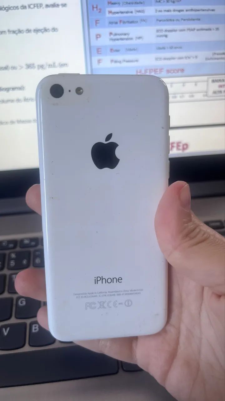 iPhone 5c tela quebrada  - Foto 2