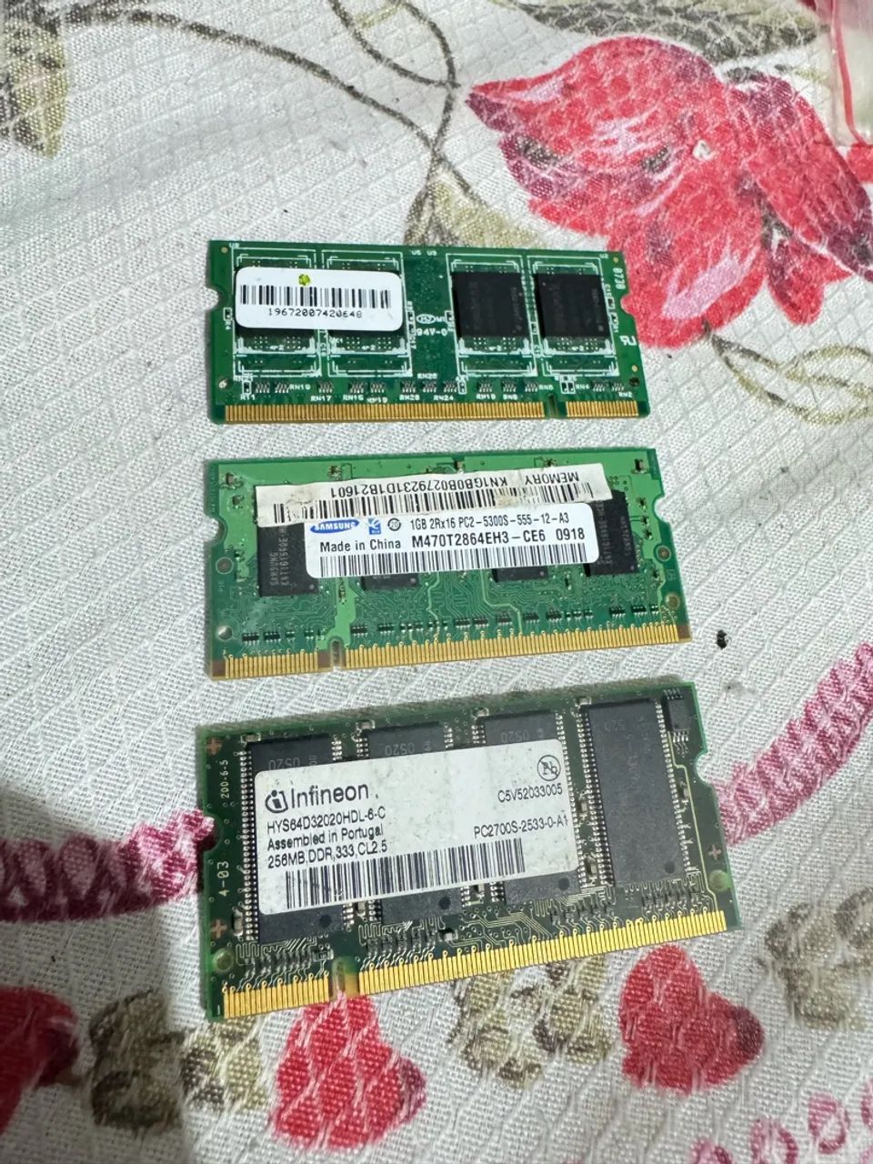 Memória RAM DDR2 pra note e desktop - Foto 2