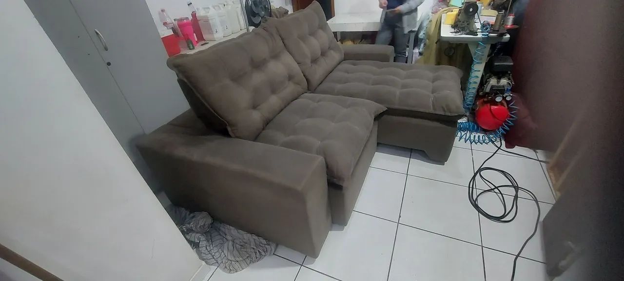 VENDE SE RETRÁTIL E RECLINÁVEL SEMI NOVO  - Foto 3
