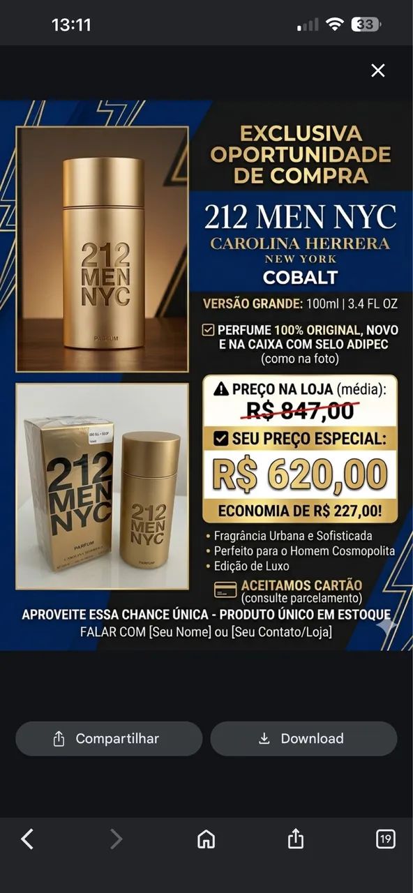 Vendo Perfumes Lacrado - Foto 2