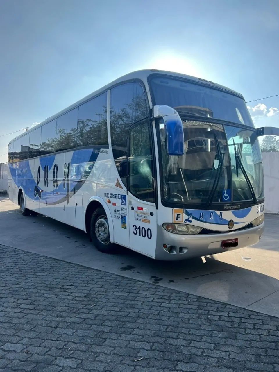 ÔNIBUS G6 - MARCOPOLO 1200 - MOTOR MERCEDES