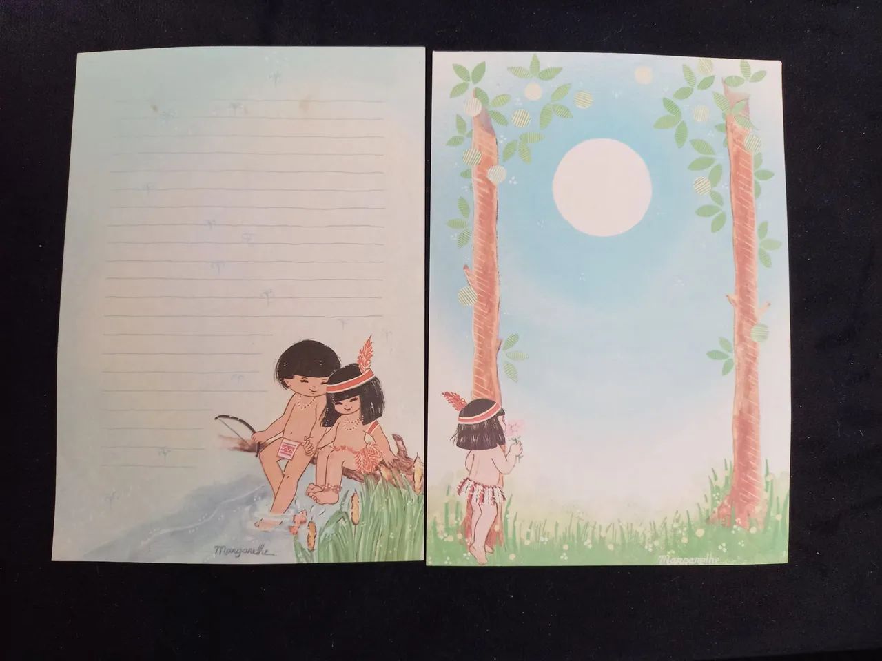 Papel de Cartas Anos 80/90 - Foto 5
