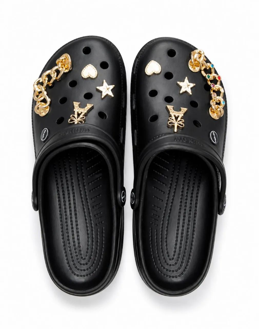 Chinelo confortável antiderrapante com acessórios  - Foto 5
