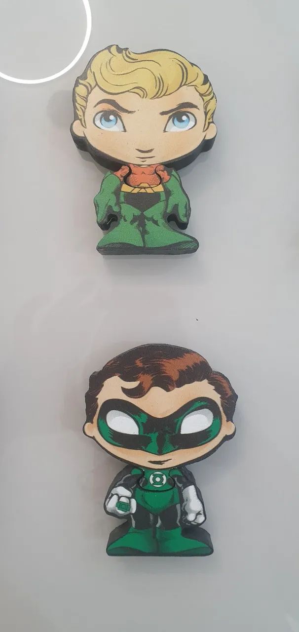 Kit Action Figures Puzzle Mania Piticas - Foto 3