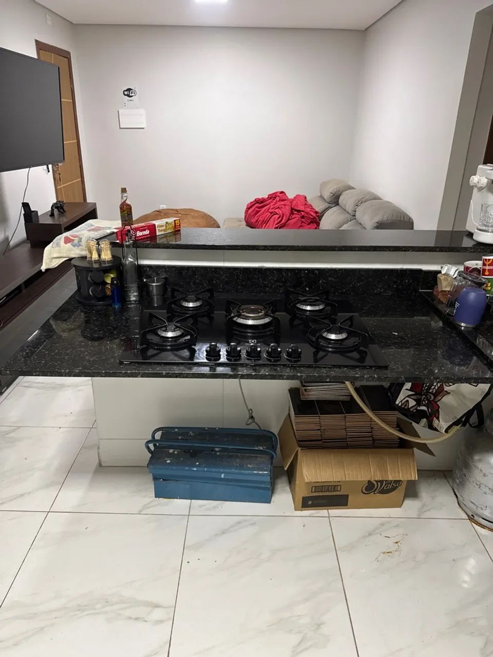 Bancada com cooktop - Foto 2